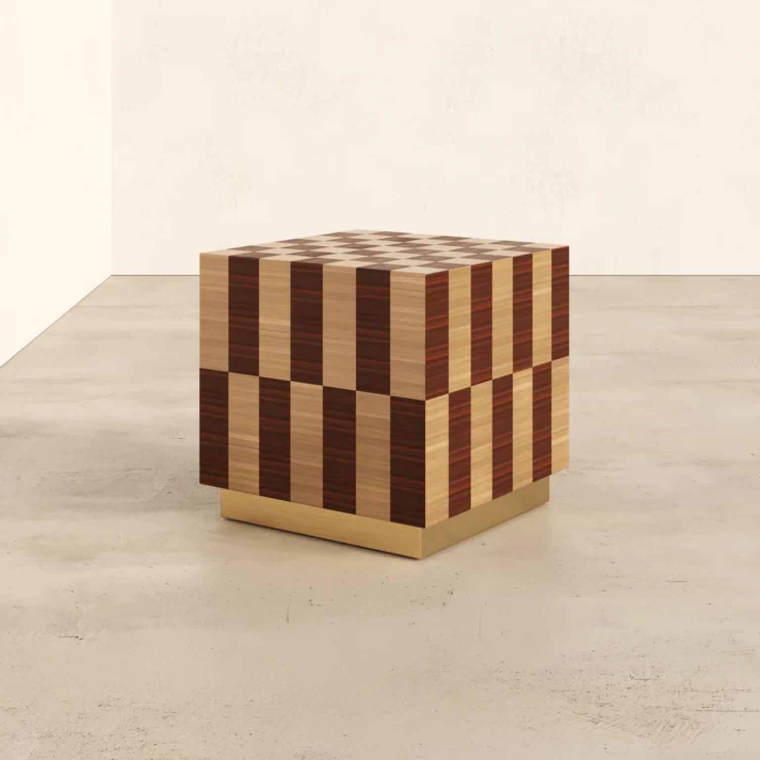 Postmoderne Table d'appoint Block par Ruda Studio en vente