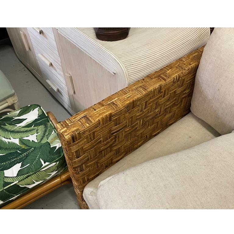 Block Wicker Woven Sectional Sofa 3