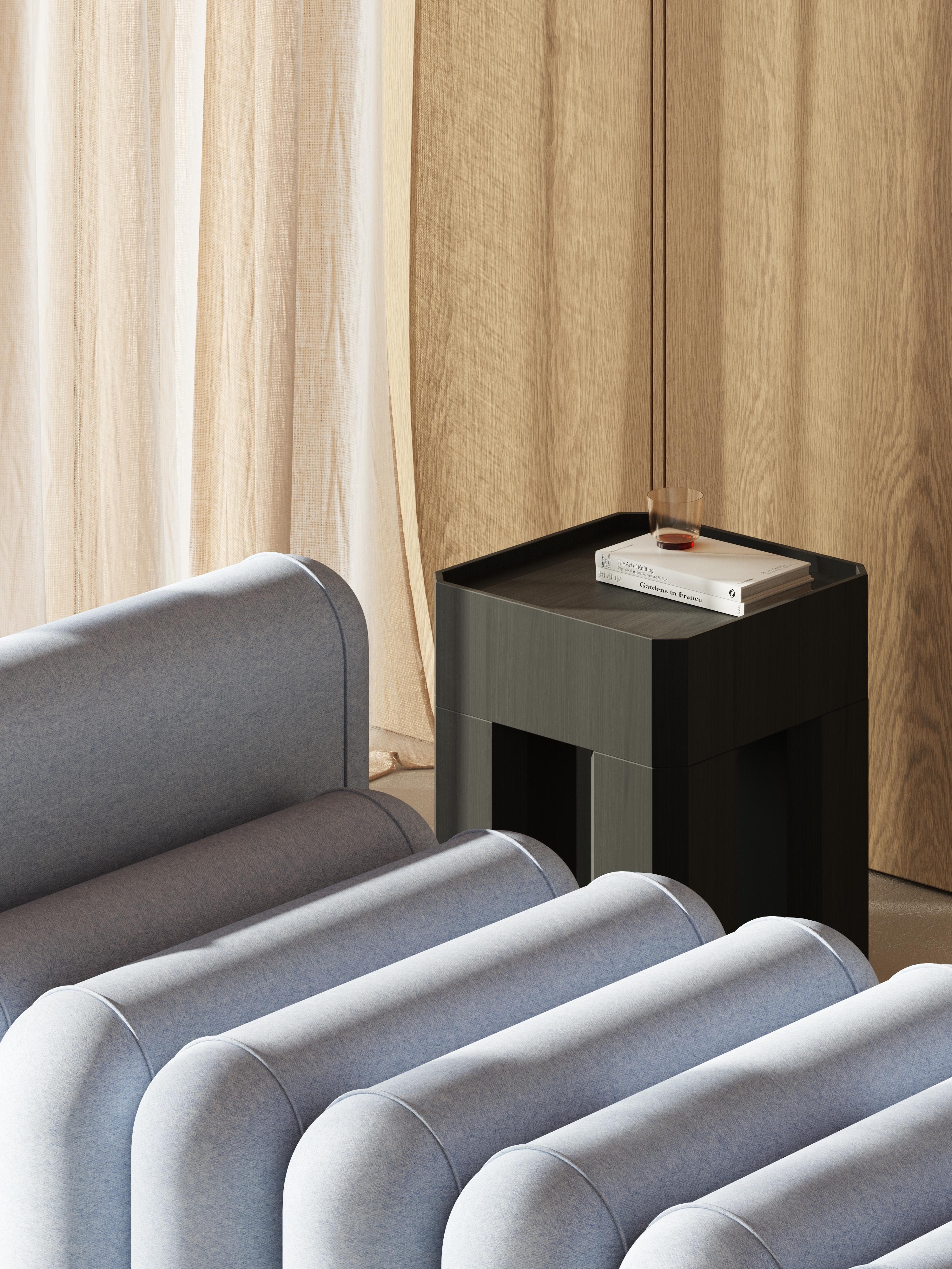 Table basse en bois en forme de bloc 40x100 cm par Joyf en vente 3