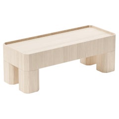 Block couchtisch 40x100 cm aus holz von Joyf