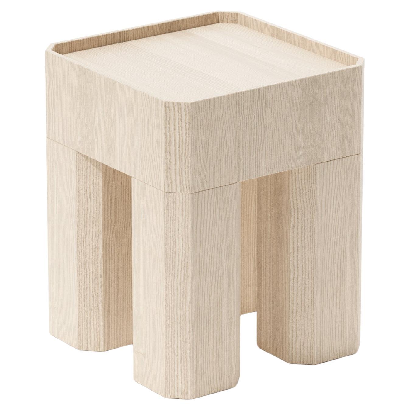 Mesa de centro de madera block 40x40 cm by Joyf en venta