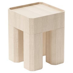 Block couchtisch 40x40 cm aus holz von Joyf