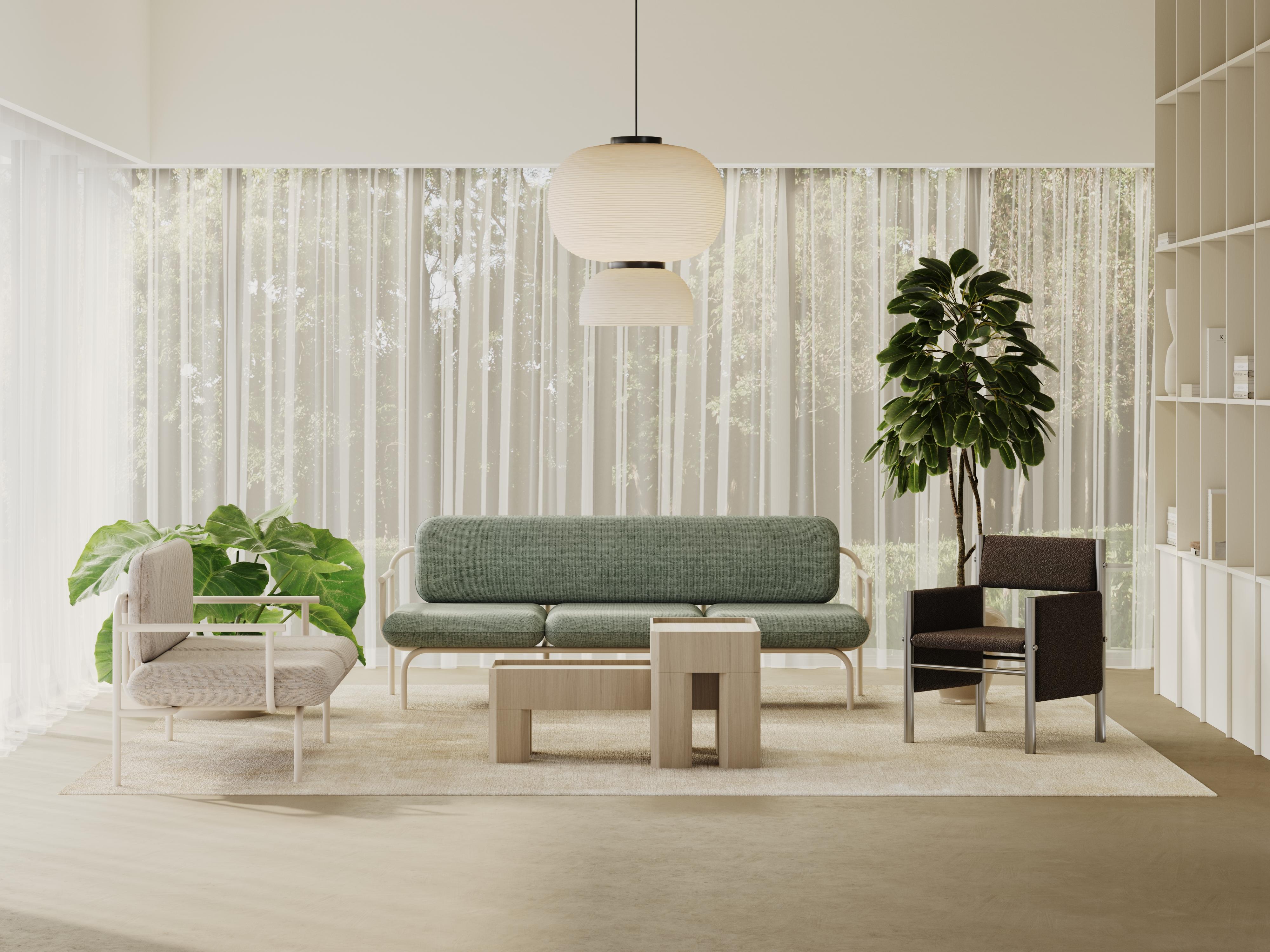 Table basse en bois en forme de bloc 40x70 cm par Joyf Neuf - En vente à LUBLIN, PL