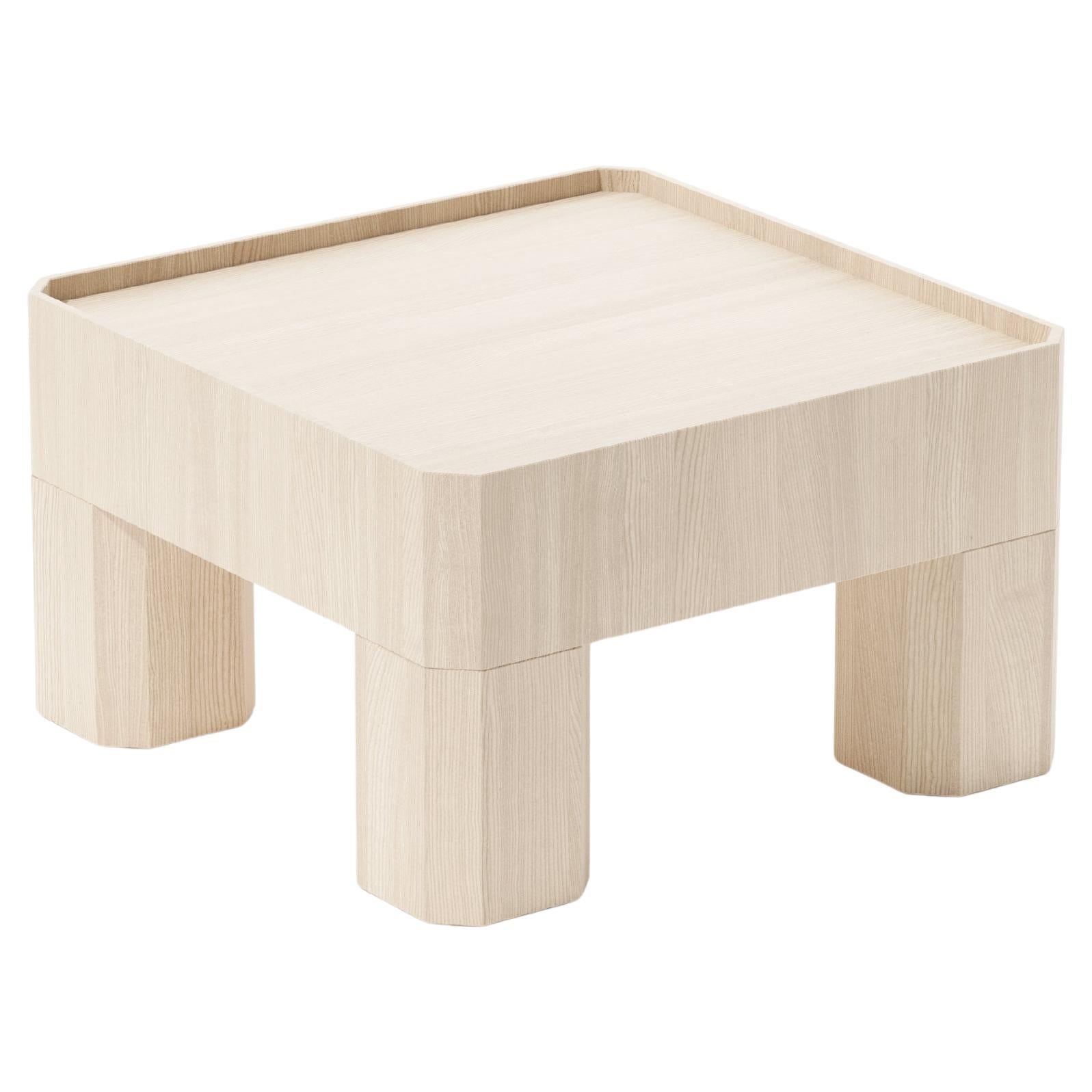 Mesa de centro de madera block 60x60 cm by Joyf