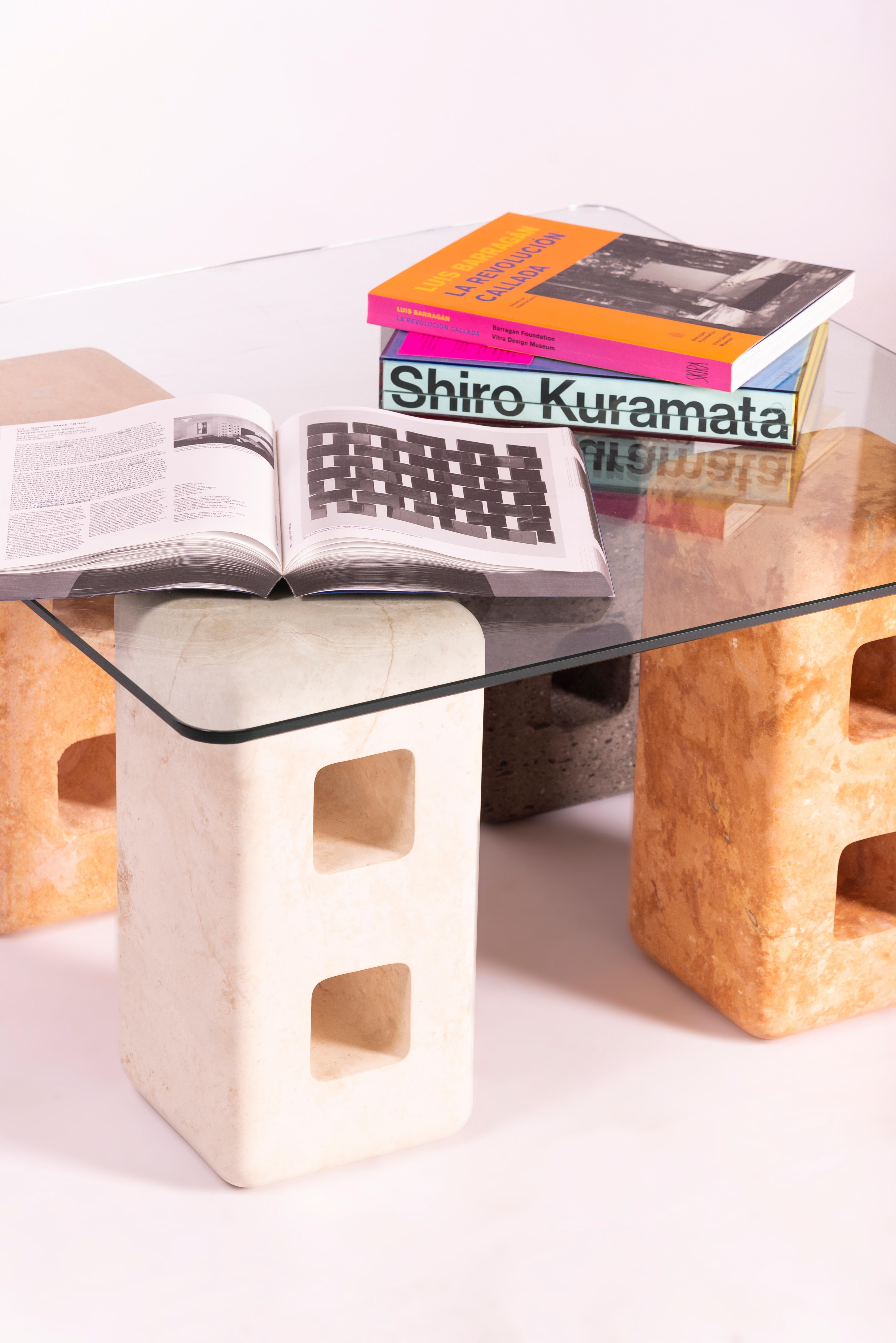 Post-Modern Blocks Coffee Table For Sale