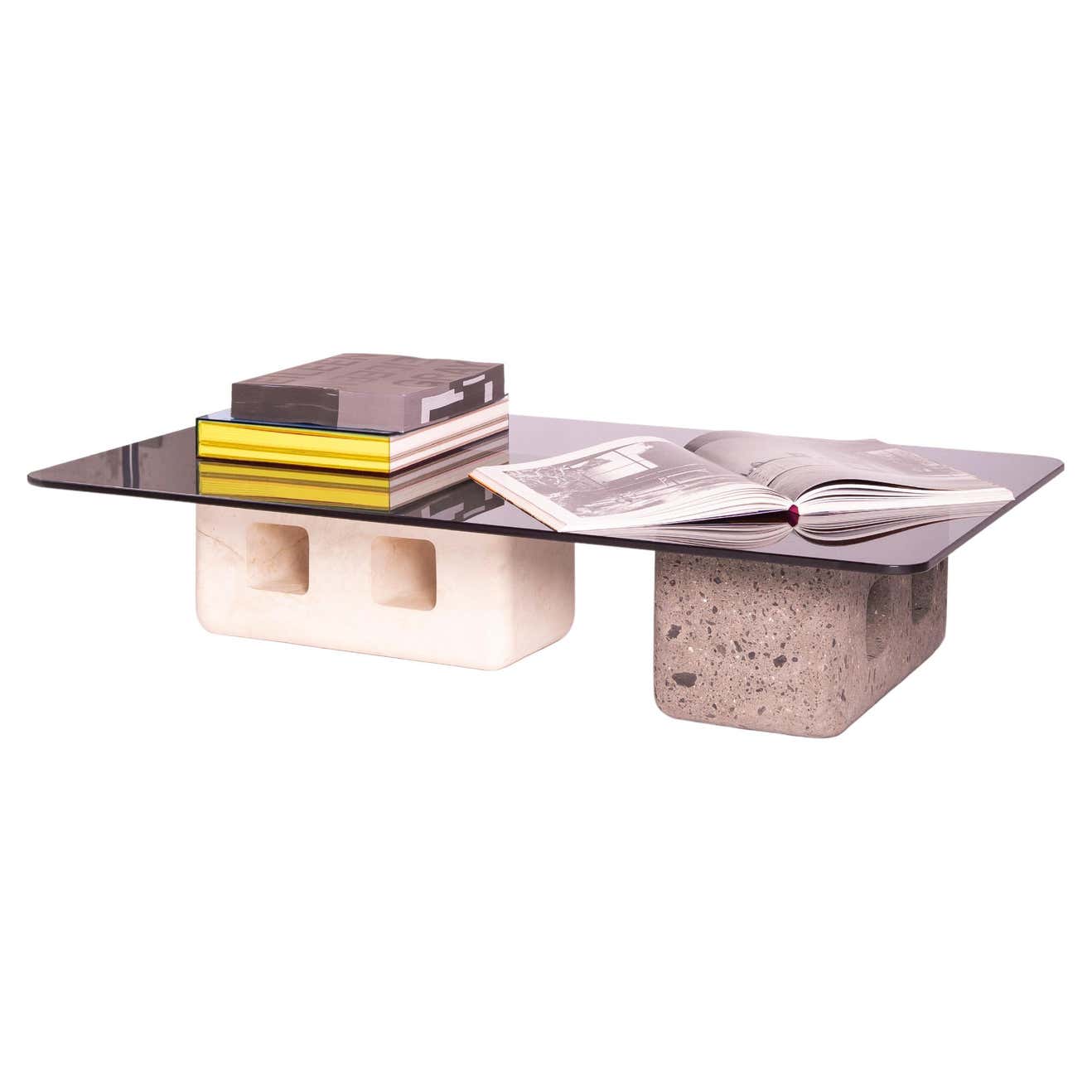 Block And Table Example Blocks Coffee Table For Sale at 1stDibs