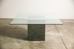 “Blok” Dining Table Designed by Nanda Vigo for Acerbis, 1971