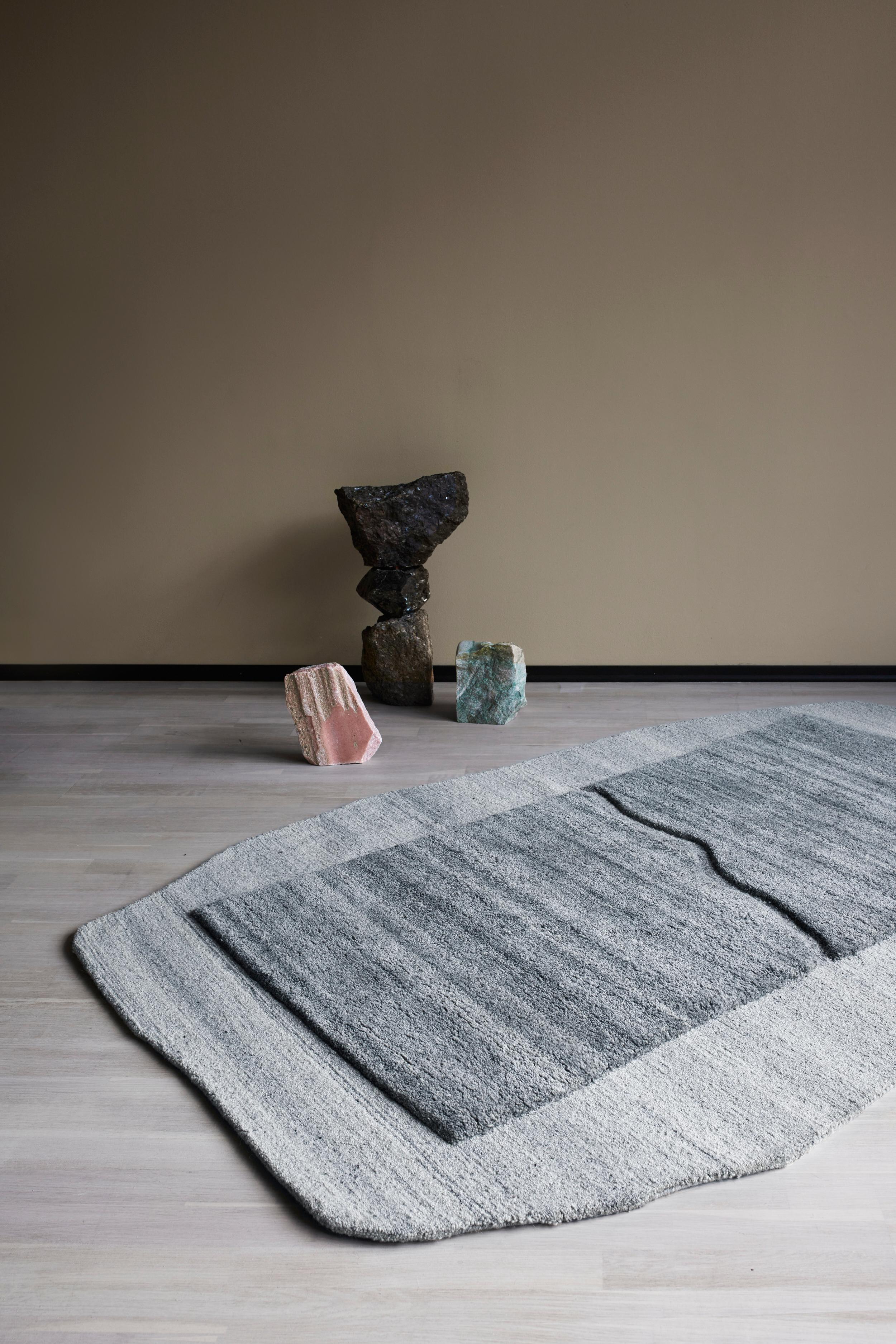 Post-Modern Blokk Rug by Volver Studios For Sale