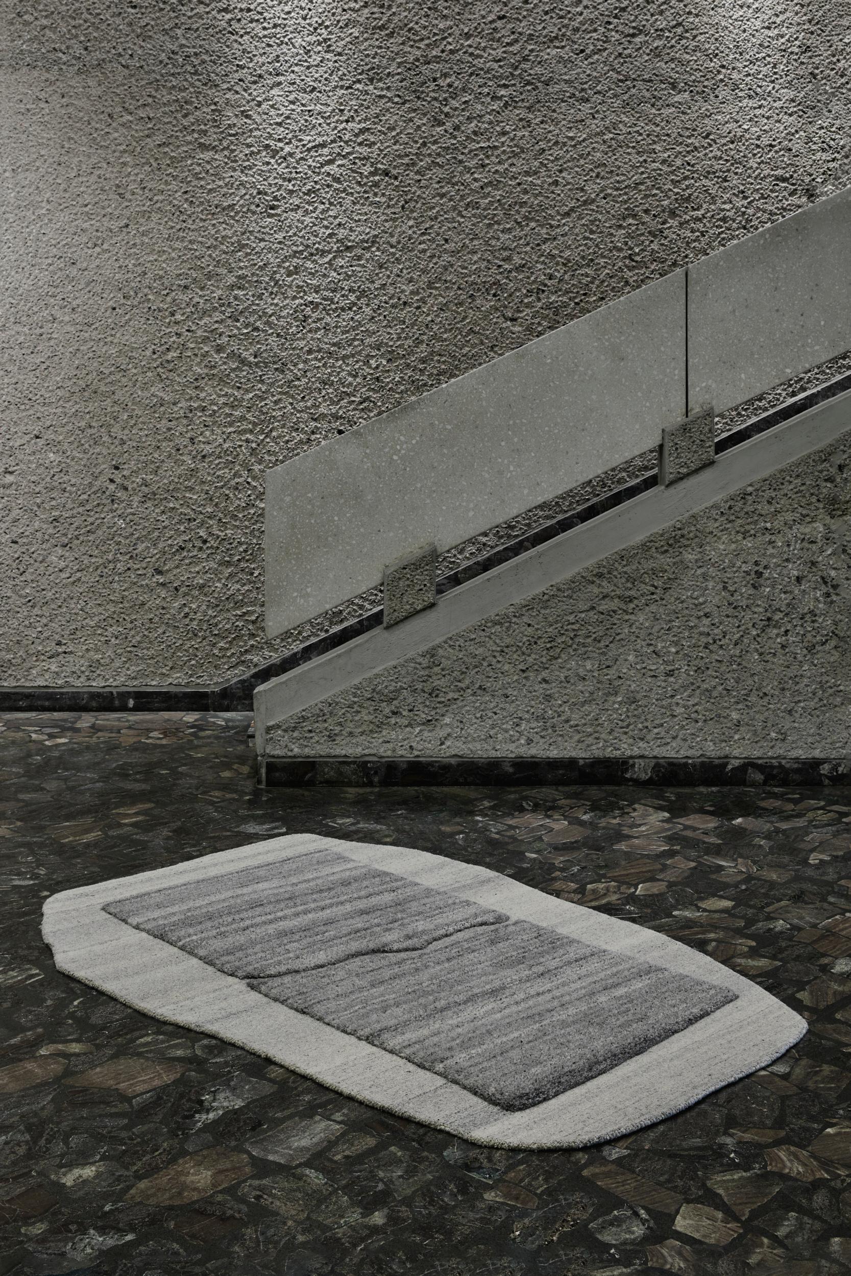 Norwegian Blokk Rug by Volver Studios For Sale
