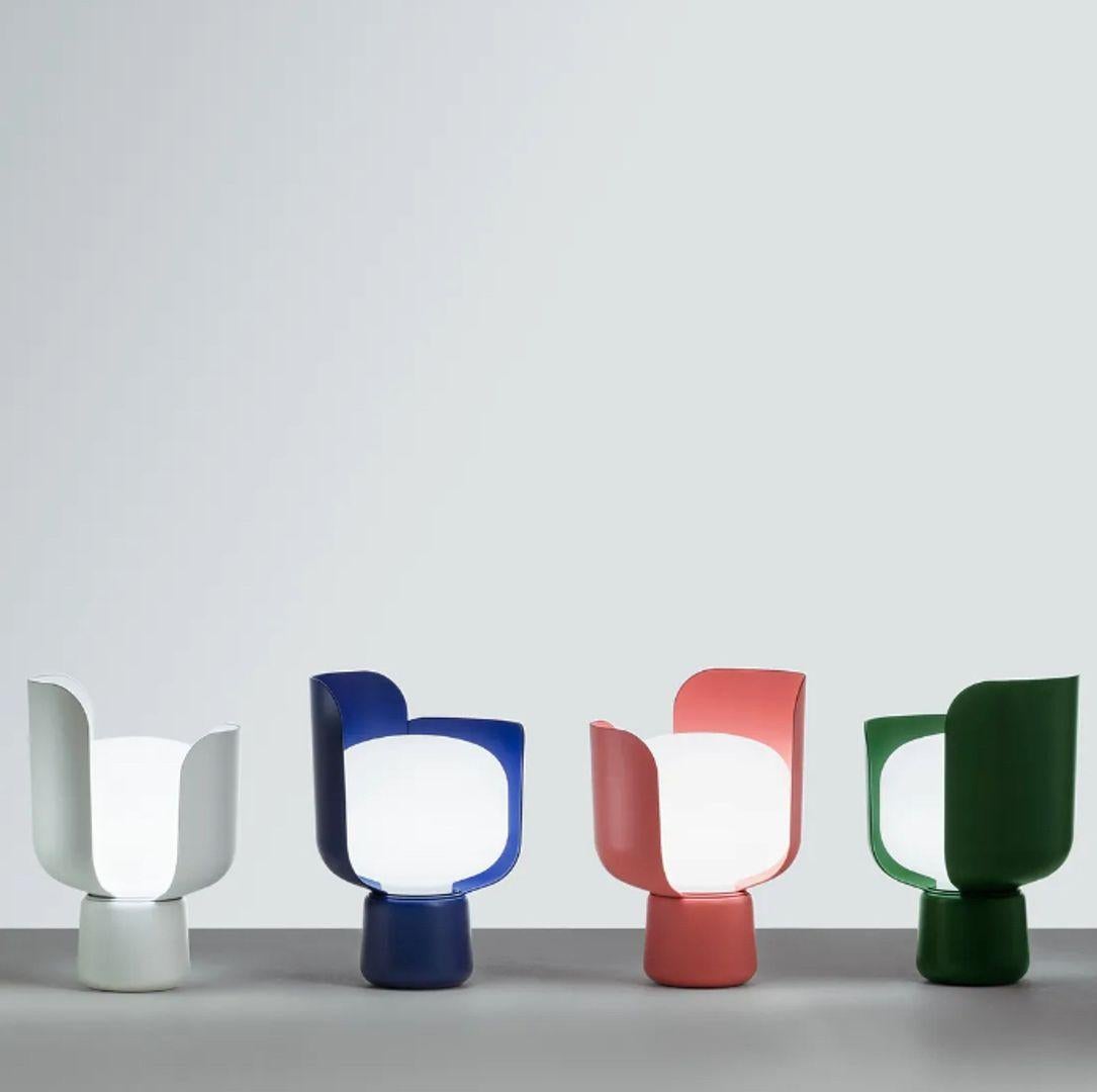 Italian Free shippingBlom - Medium Table Lamp - White - Fontana Arte By Andreas Engesvik For Sale