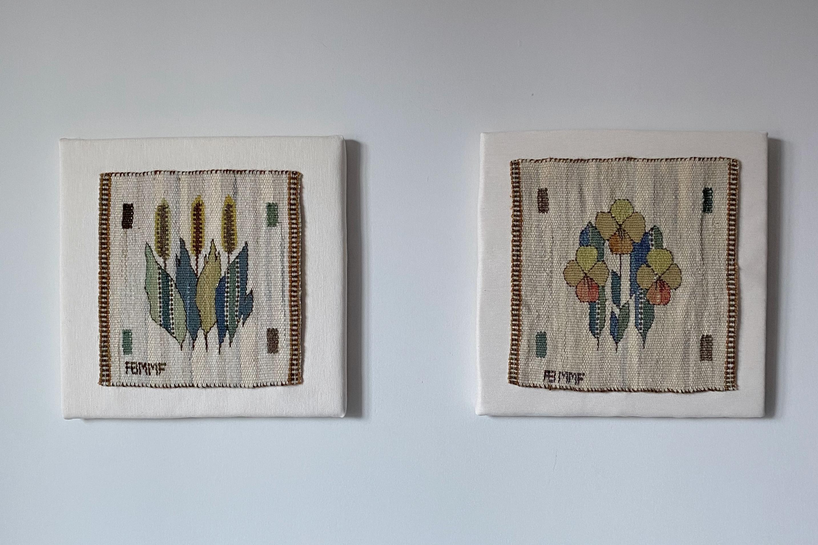 Hand-Woven Blomlapp Tapestry by Märta Måås Fjetterström