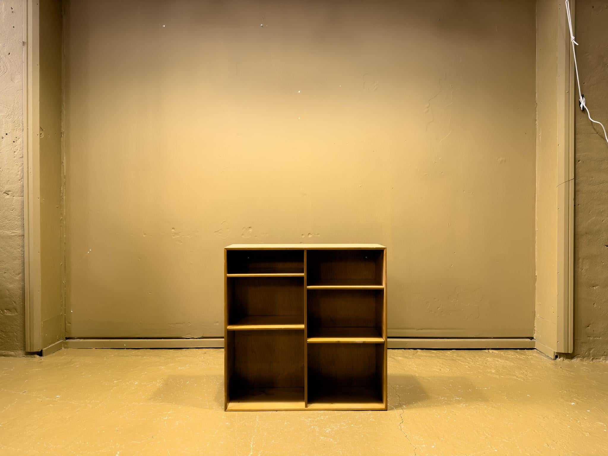 Mid-Century moderno Scaffalature modulari in legno biondo in vendita