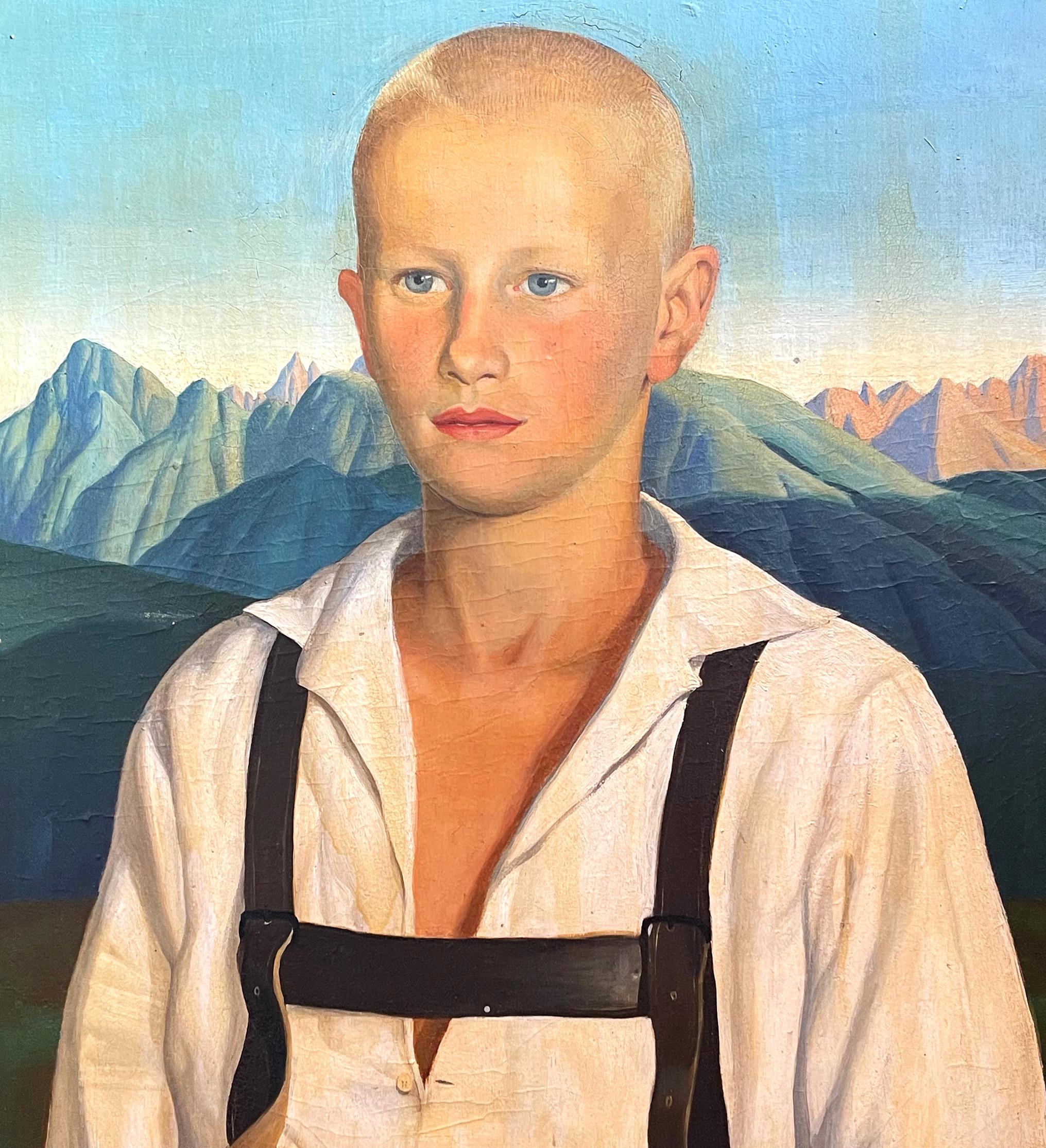 blonde man renaissance painting