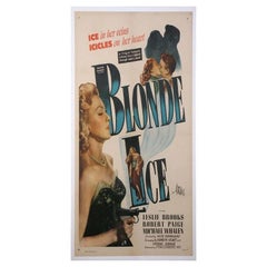 Blonde Ice, Unframed Poster, 1948