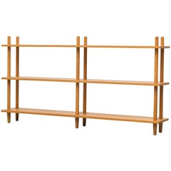 Blonde Modernist Standing Bookshelf