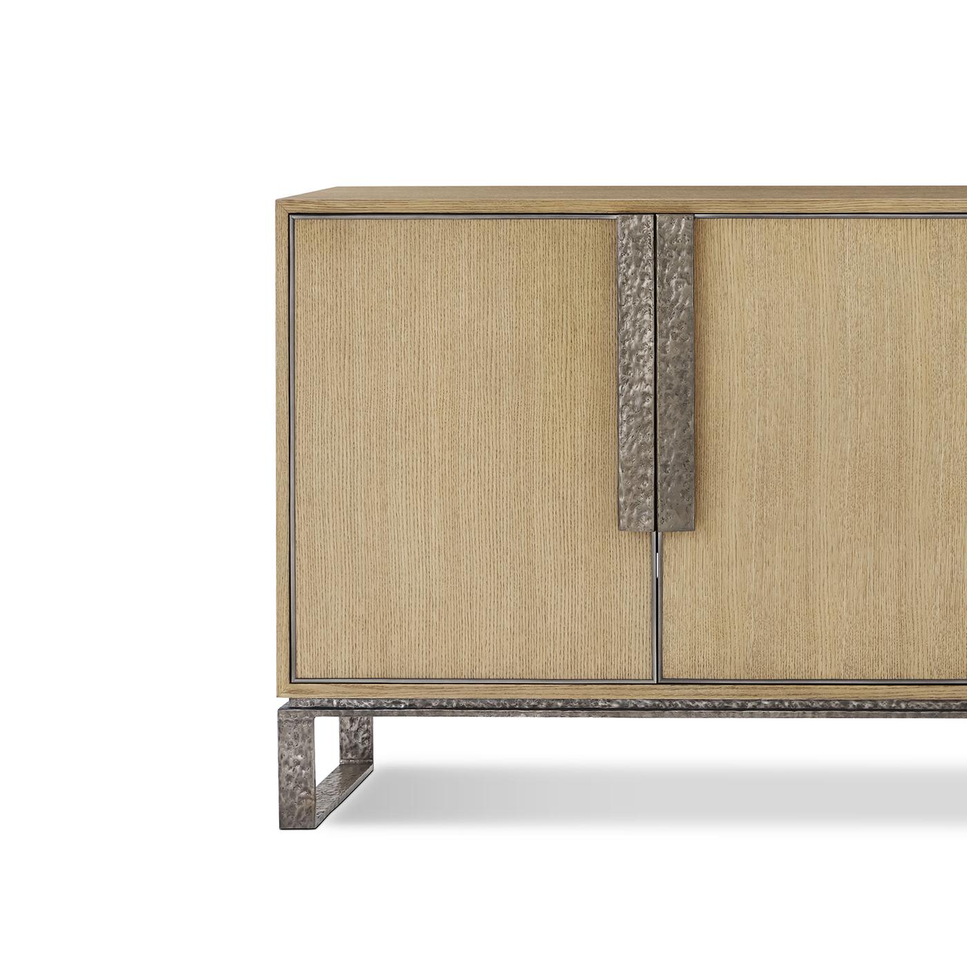 Vietnamese Blonde Wood Industrial Media Cabinet For Sale