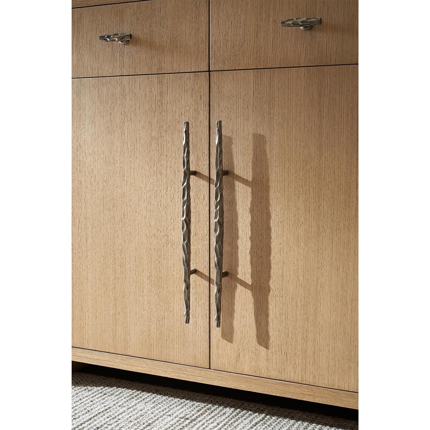 Blondes Bio-Modern-Buffet-Sideboard aus Holz (Vietnamesisch) im Angebot