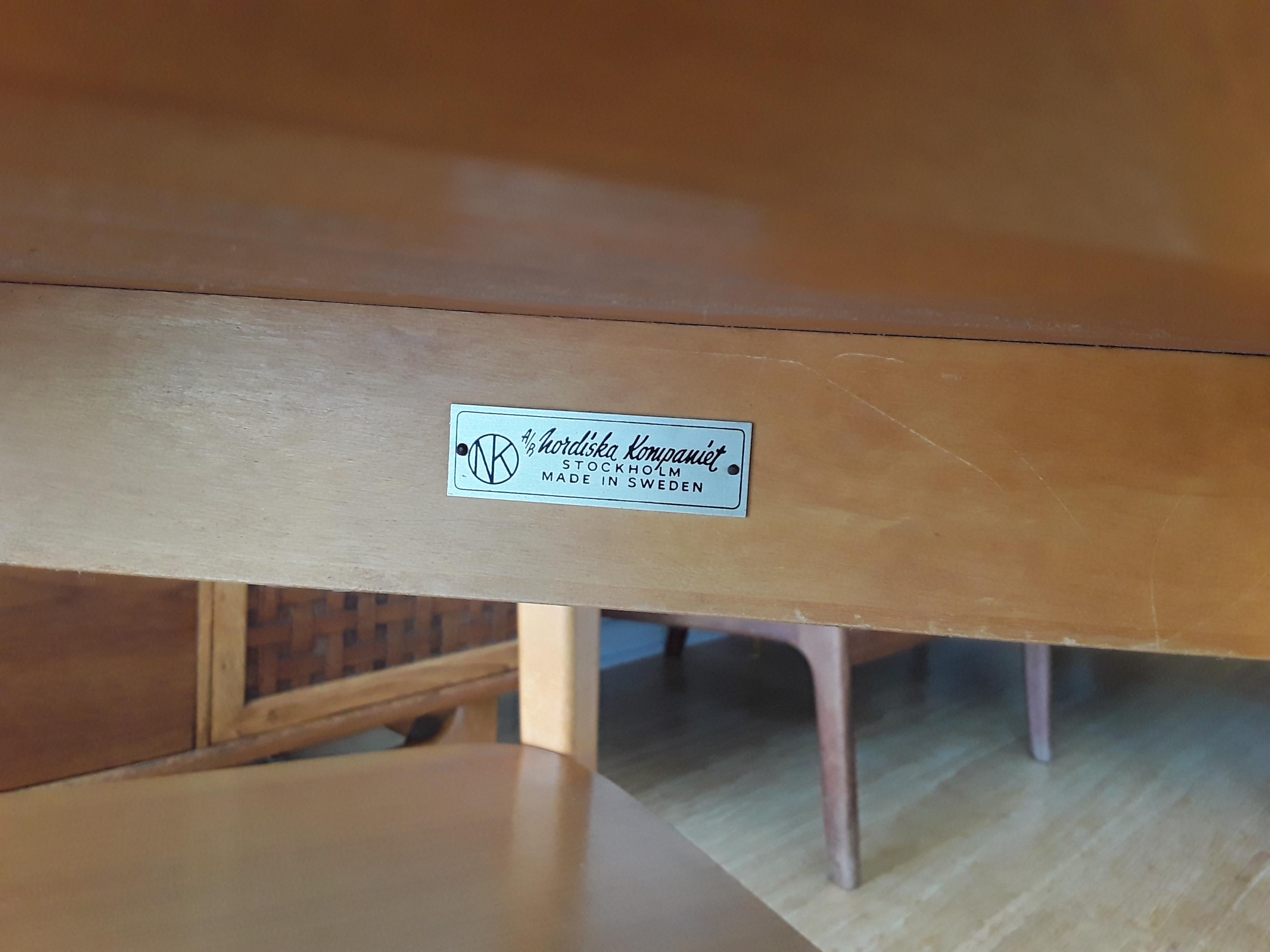 blonde wood coffee table