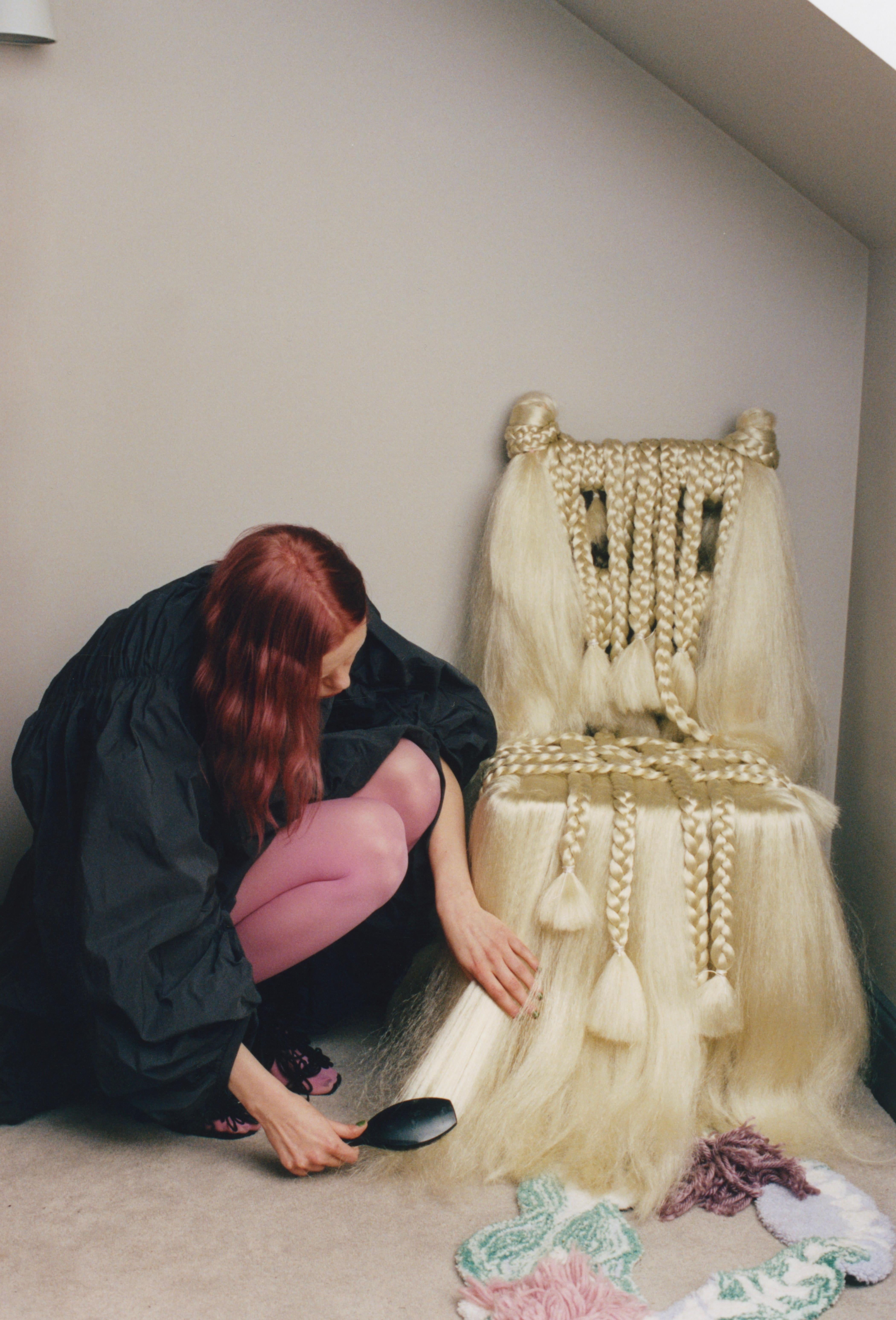 Chaise Blondie de Maria Zakioso en vente 2