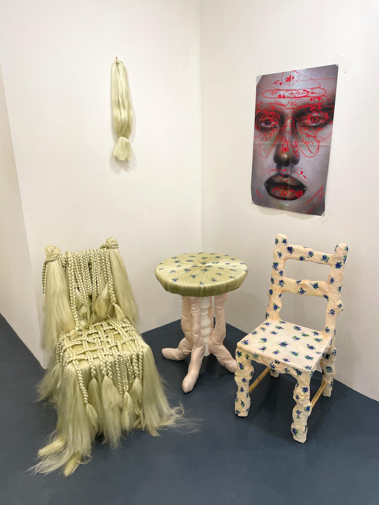 Chaise Blondie de Maria Zakioso en vente 3