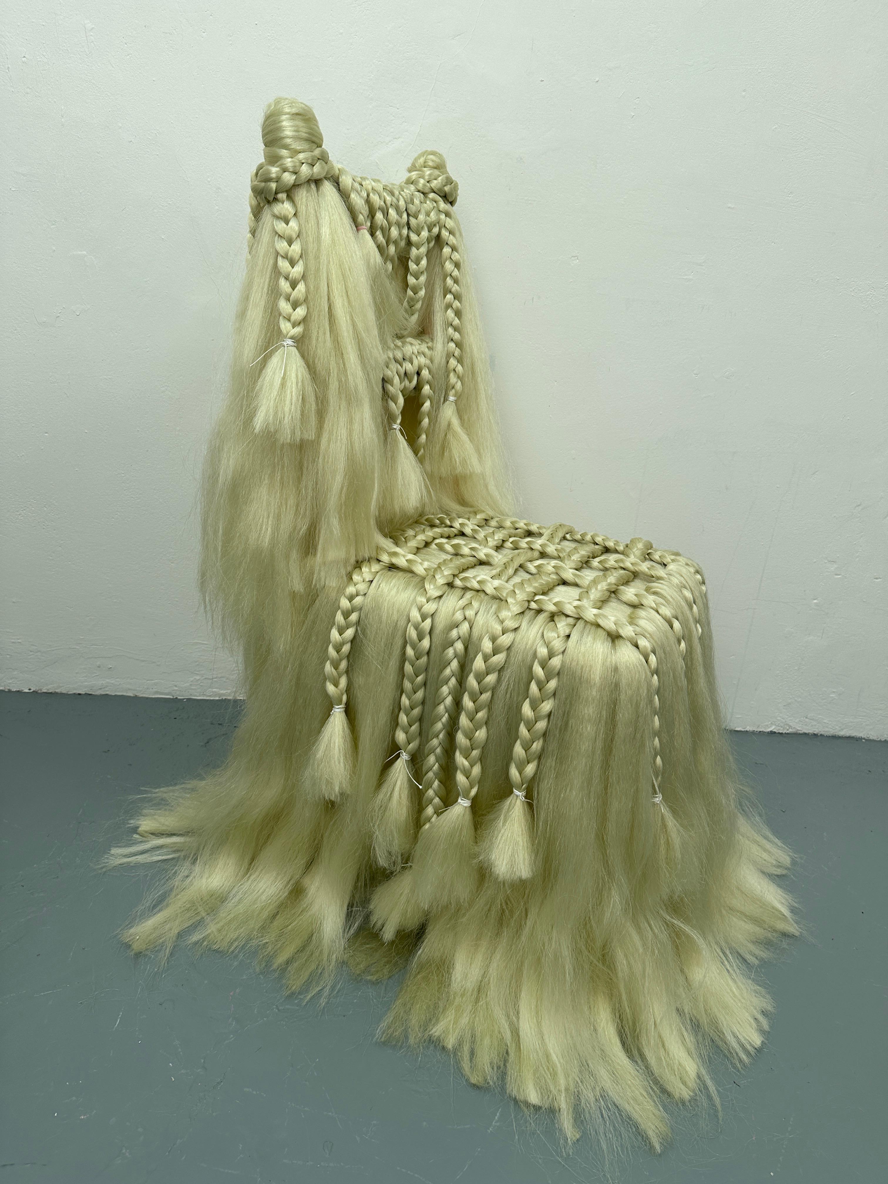 Bois Chaise Blondie de Maria Zakioso en vente