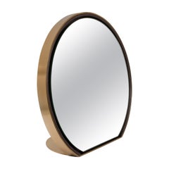 Blondie, specchio in metallo con luce a led
