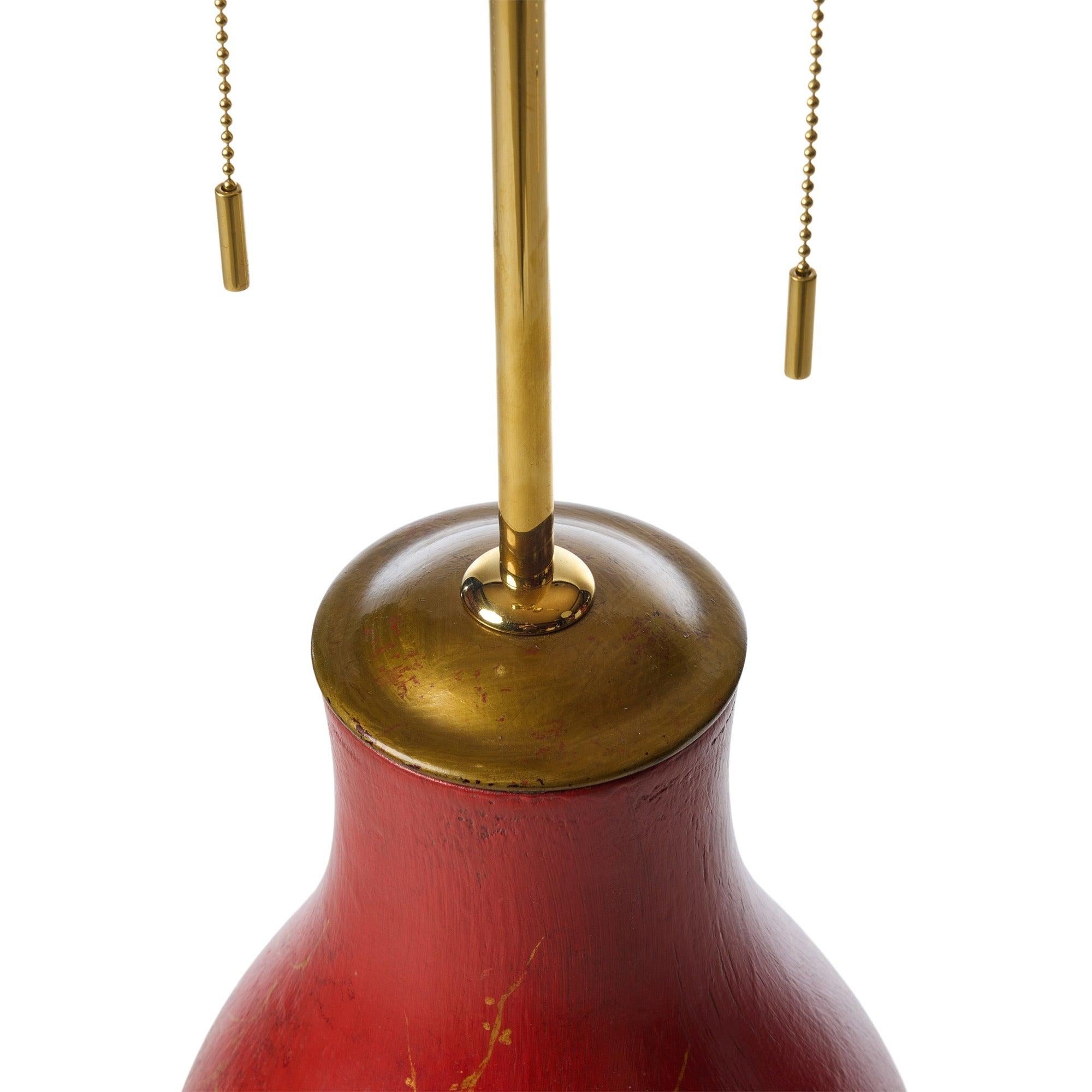 Double gourd form table lamp?