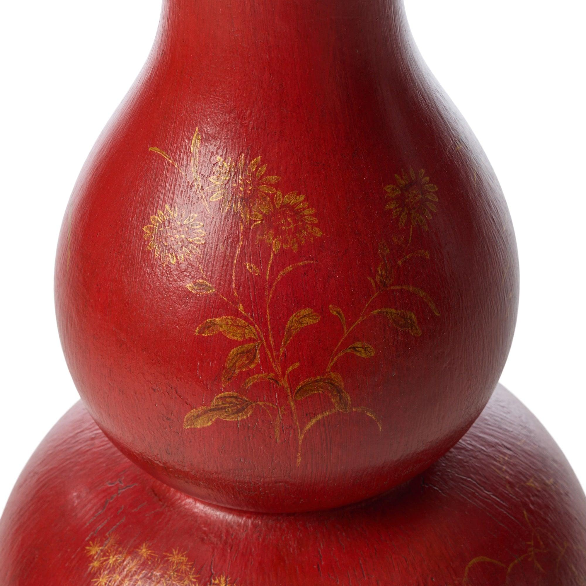 Contemporary Blood Red Table Lamp For Sale