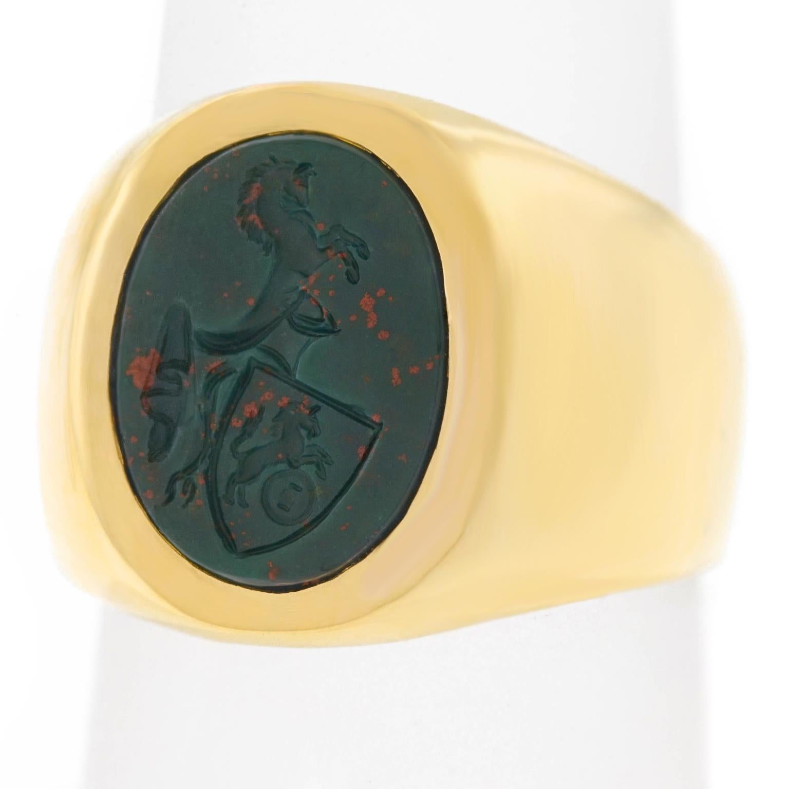 Bloodstone Signet Ring 2