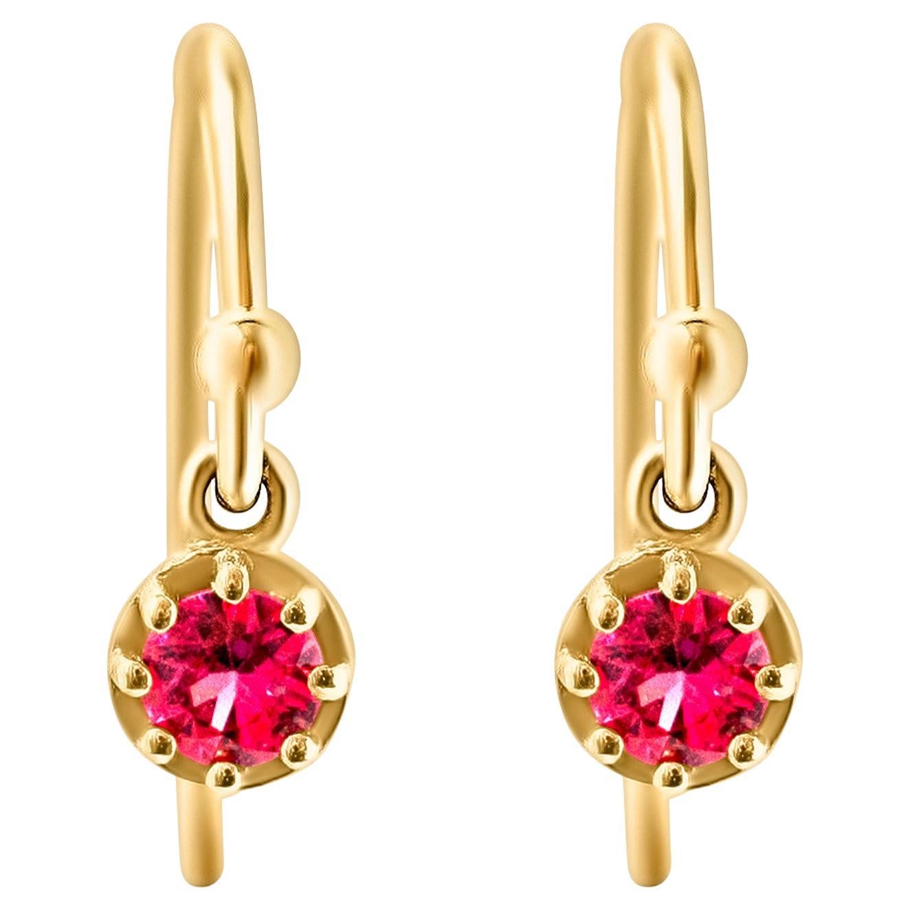 Boucles d'oreilles Bloom en or 18ct avec pétales