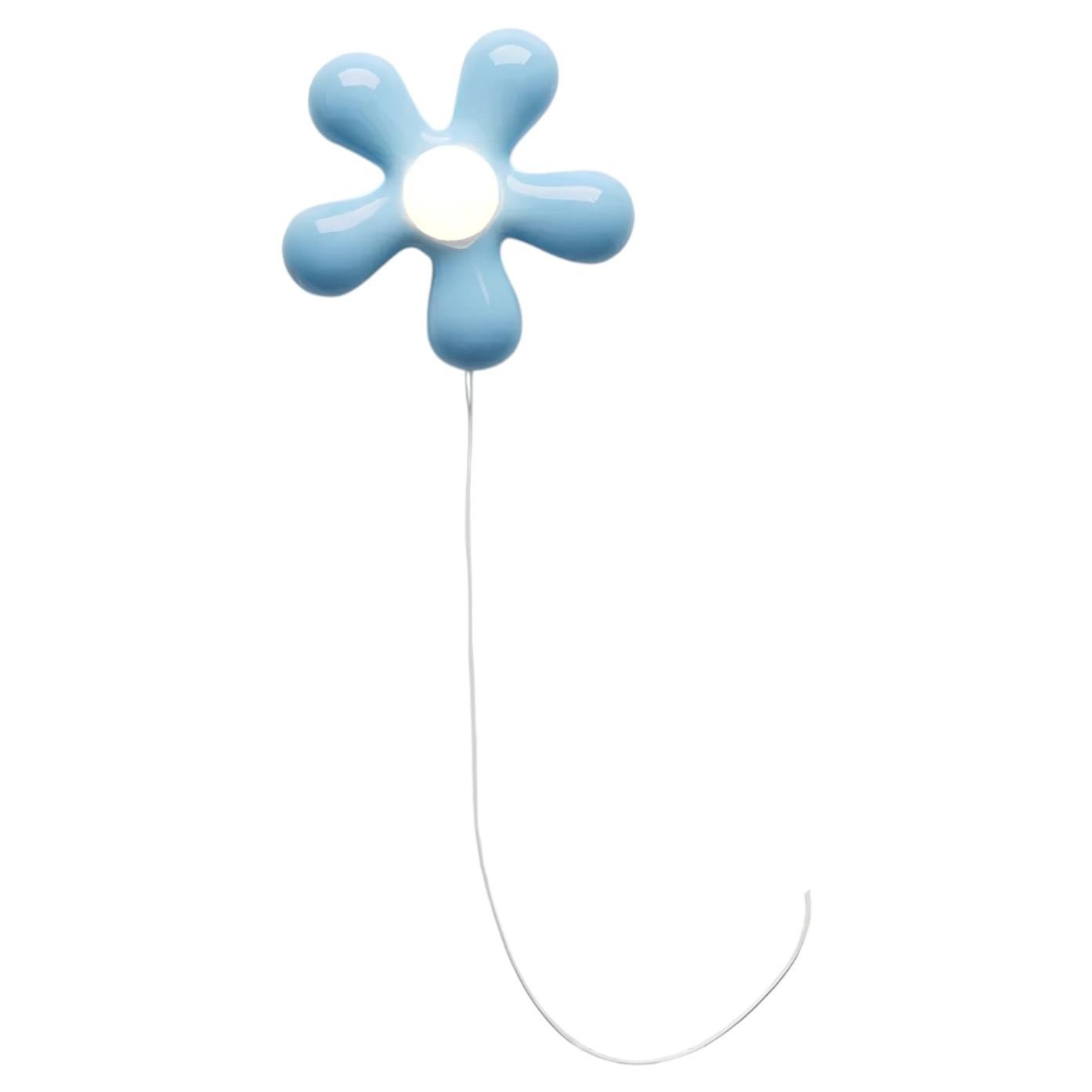 Applique murale BLOOM Blue, luminaire mural moderne, édition limitée, fabriquée au Canada en vente