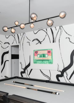 Geblasener glasleuchter für esszimmer oder kücheninsel von Shakuff