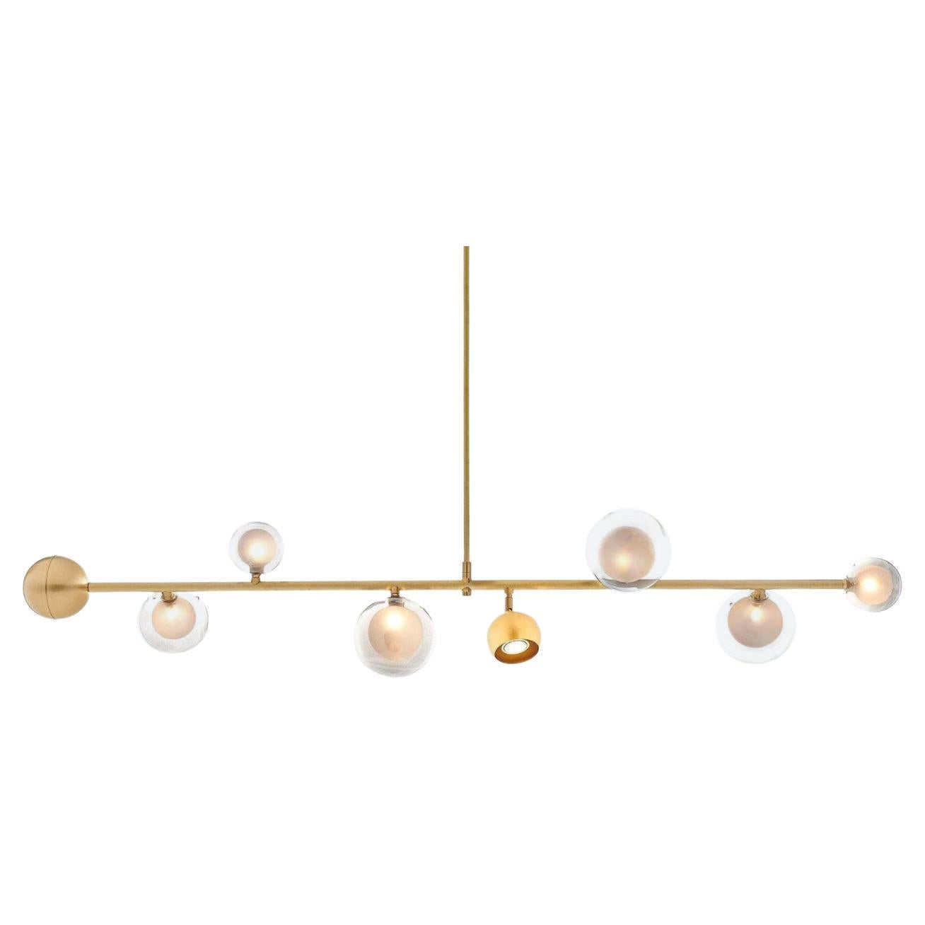 Bloom Chandelier Blown Glass by Shakuff