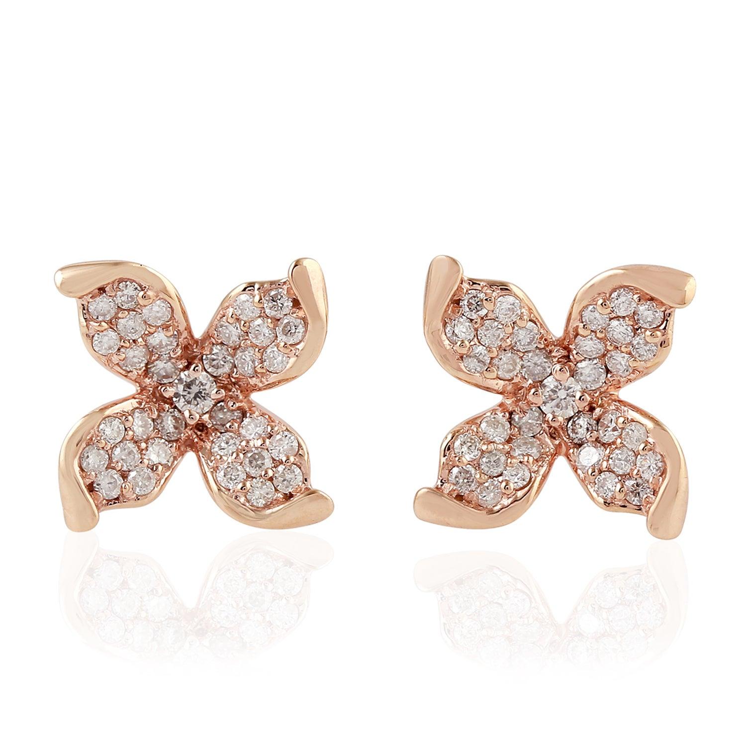 For Sale:  Bloom Diamond 18 Karat Gold Ring 5