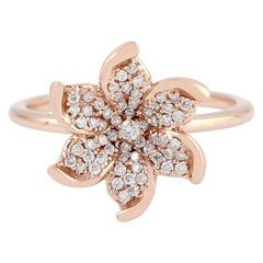 Bloom Diamant-Ring aus 18 Karat Gold