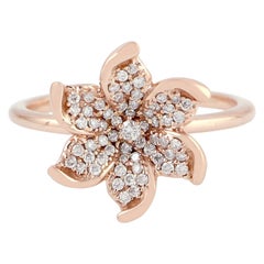 Bague Bloom en or 18 carats et diamants