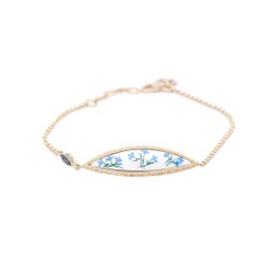 Bloom Fiordaliso Bracelet 18KT Gold and Enamel