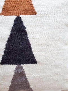 Bloom Handwoven Wool Decorative Throw Pillow Cover