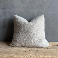 Bloom Home Collection Mohair Wooly Plush Double Sided Pillow 23" x 23"