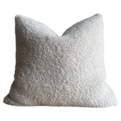 Bloom Home Collection Mohair Wooly Plush Double Sided Pillow 23" x 23"