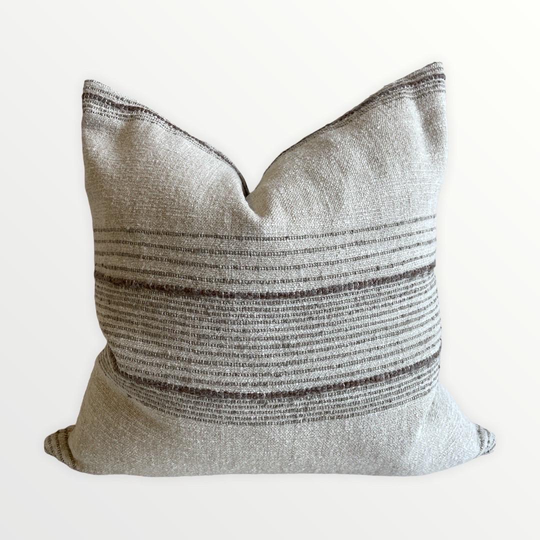 Bloom Home Inc Belgian Linen and Cotton Pillow For Sale 4