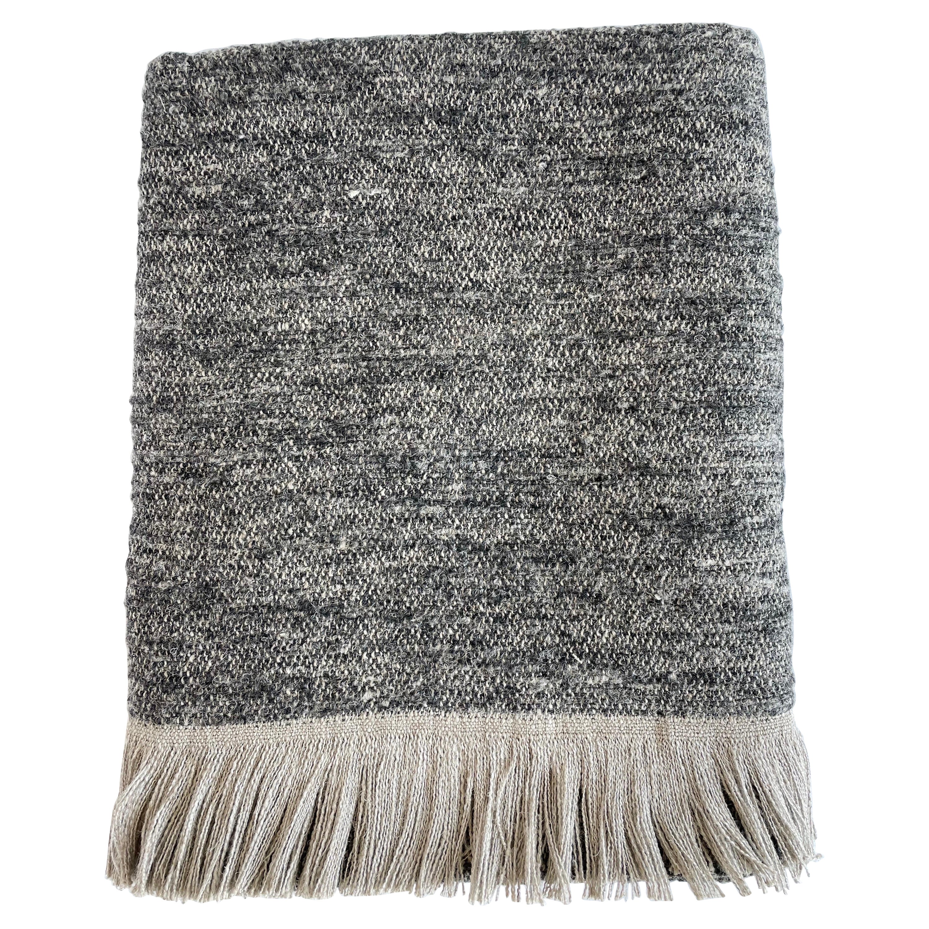 Bloom home inc. Plaid en lin et coton belge