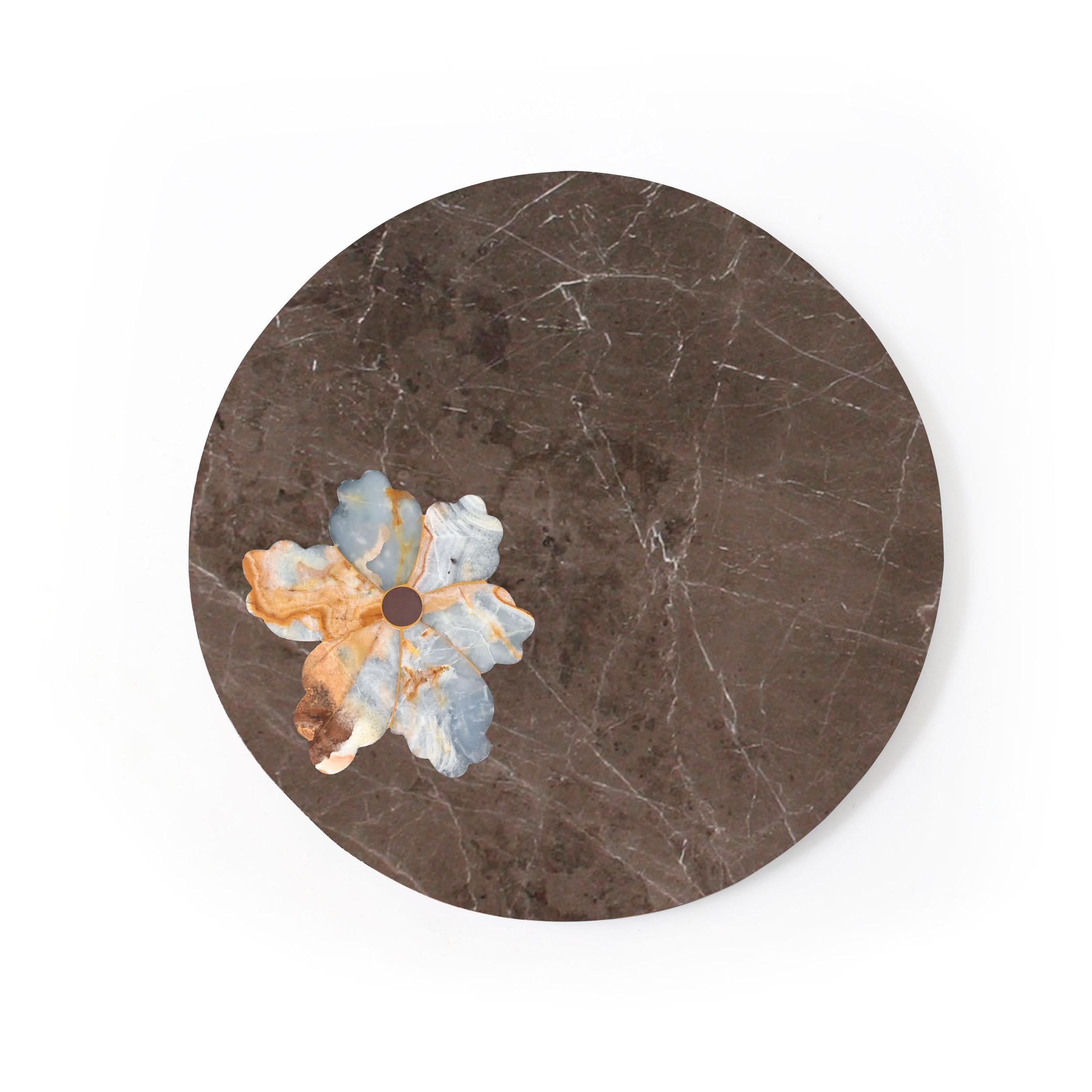 Pakistani Bloom Platter III by Studio Lel For Sale