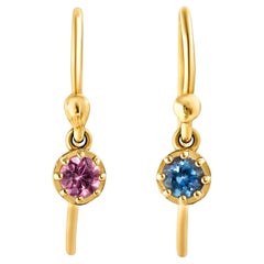 Orecchini Bloom Sapphire Tanzanite Petal in oro 18ct