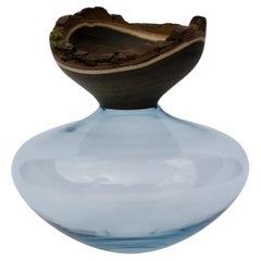 Vase Bloom Stacking Light Blue de Pia Wüstenberg
