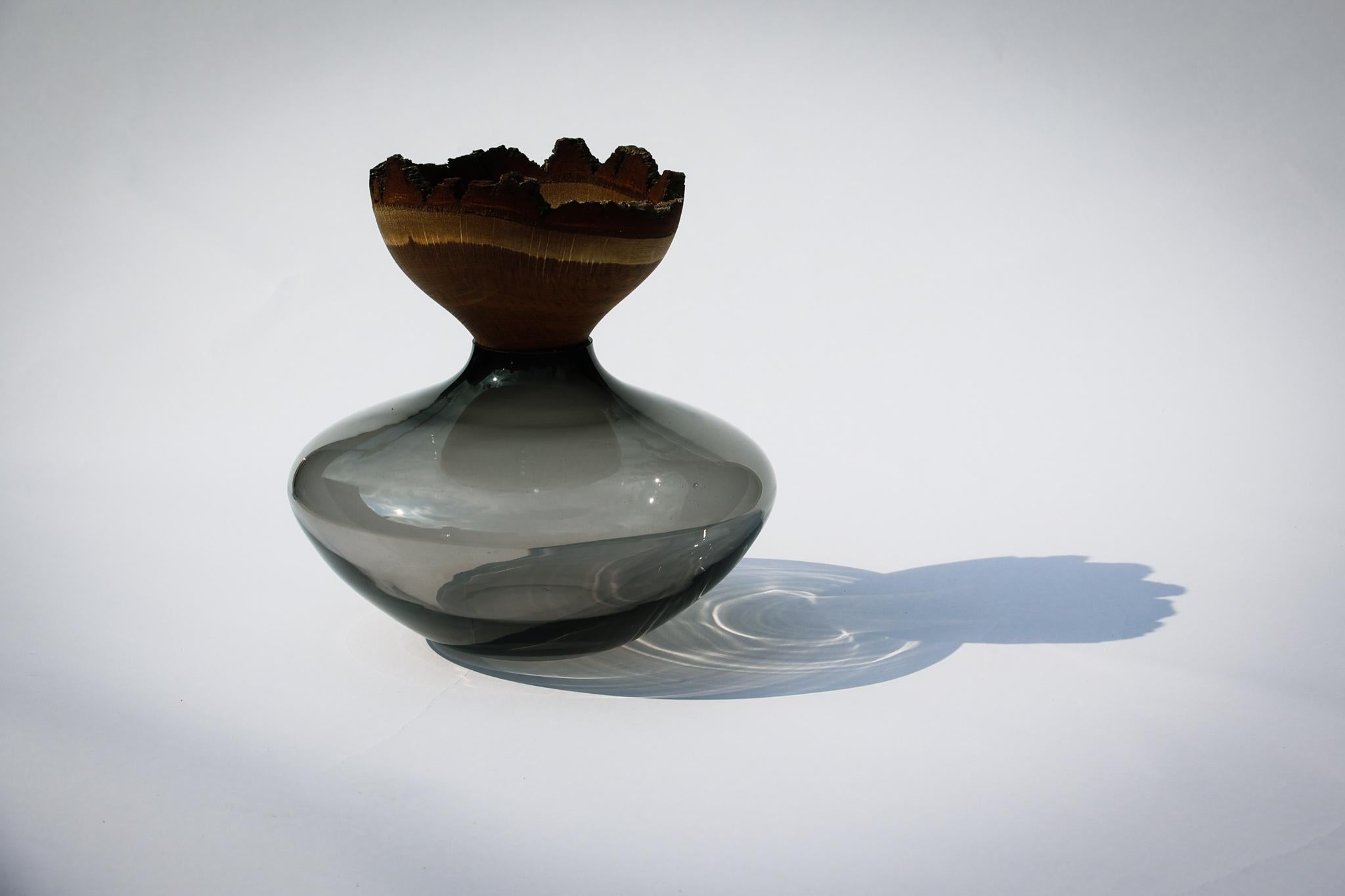 Glass Bloom Stacking Opaline Vessel by Pia Wüstenberg For Sale