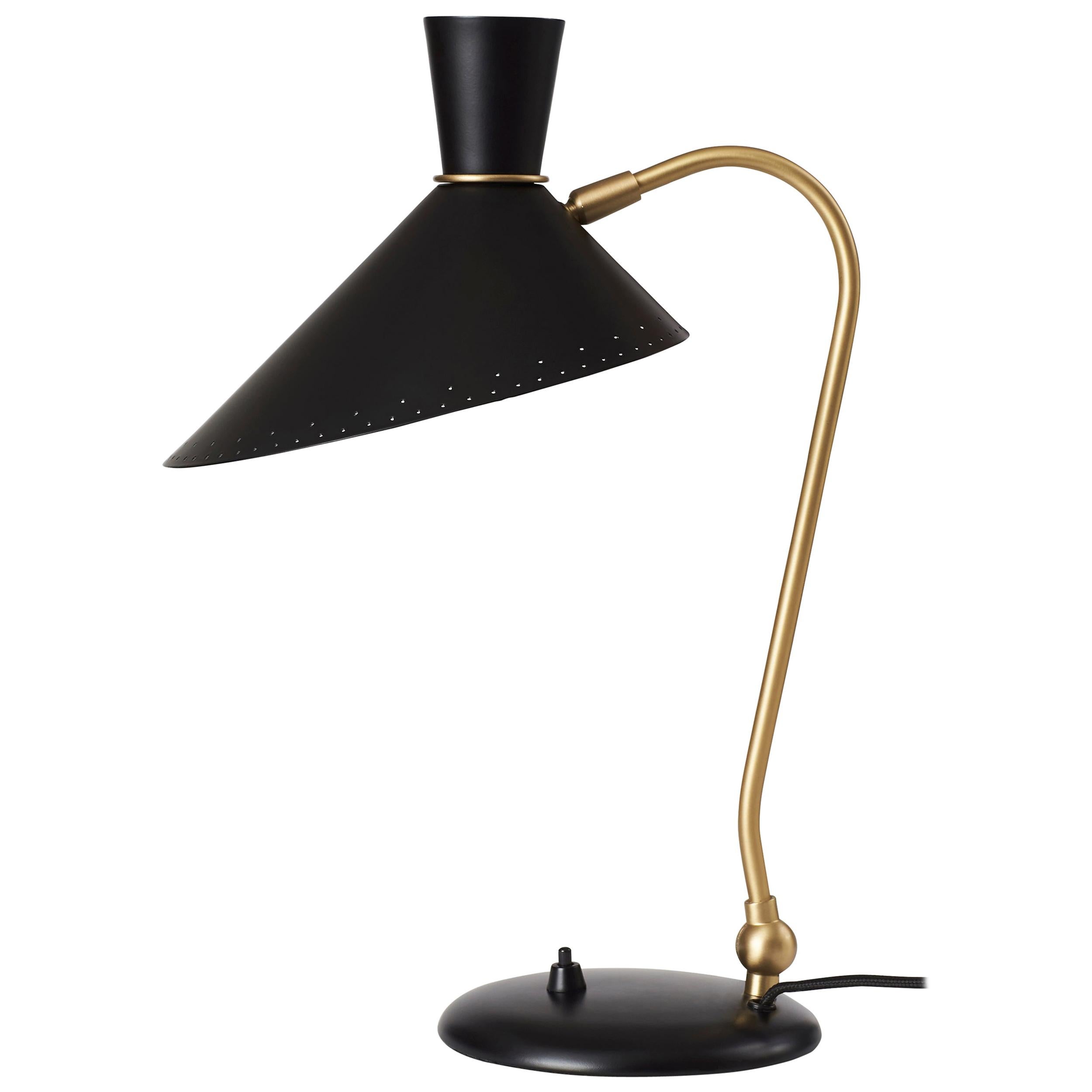 For Sale: Black Bloom Table Lamp, by Svend Aage Holm-Sørensen from Warm Nordic