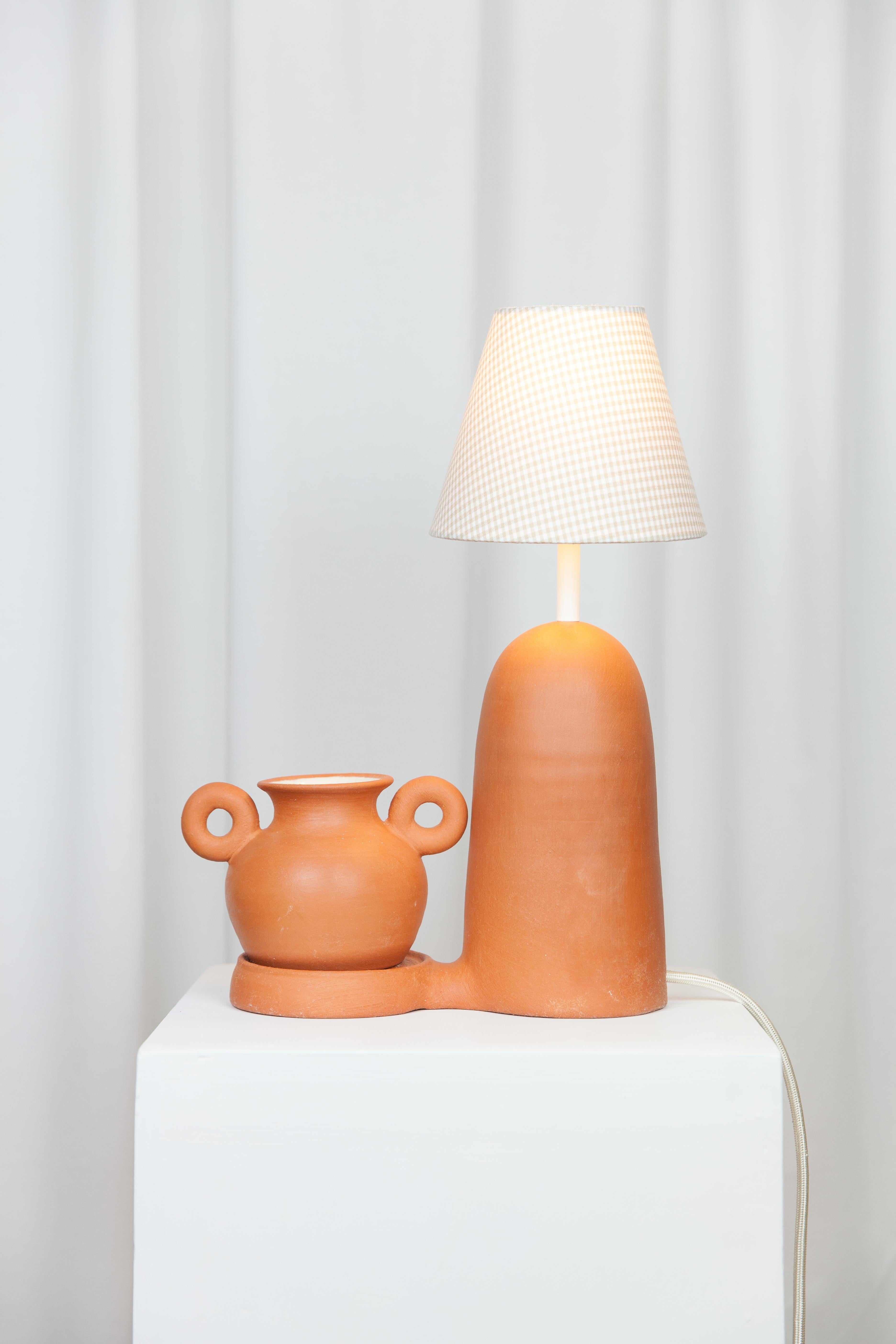 Bloom Yellow Lamp + Vase by Lola Mayeras 2