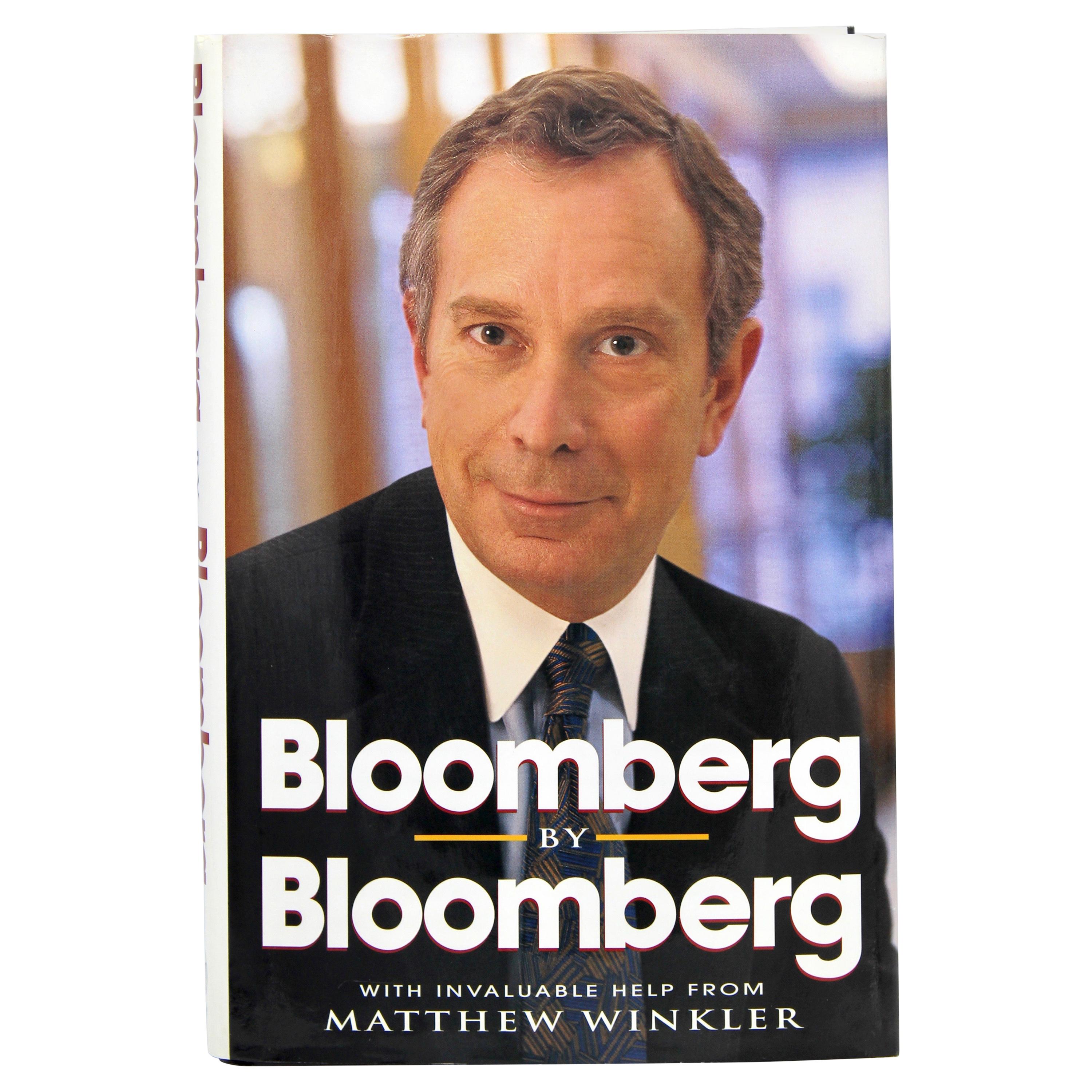 Bloomberg by Bloomberg, Signed First Edition Book, 1997