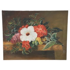 Blooming Bouquet Still Life Oil Painting on Canvas